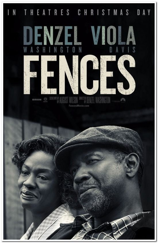 FENCES - 2016 - Original 27x40 Movie Poster - DENZEL WASHINGTON, VIOLA ...