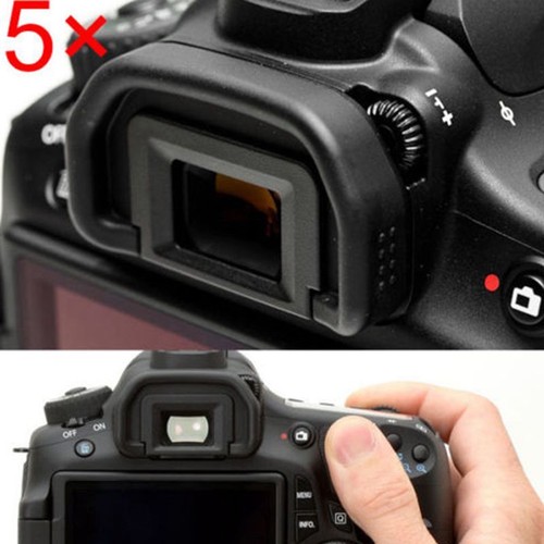 5pcs EB Rubber Eyecup Eyepiece Viewfinder Fit For Canon EOS 5D2 60d 60Da 6D 70D - Picture 3 of 7