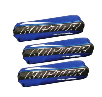Blau Schwarz Stoßdämpferabdeckung Raptor 700 RSE New Racing