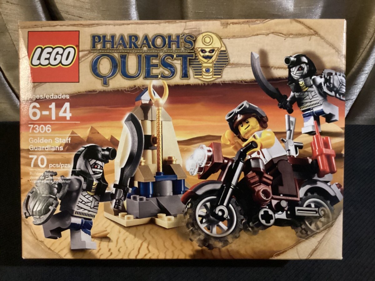 LEGO Pharaoh's Quest: Golden Staff Guardians (7306) for sale