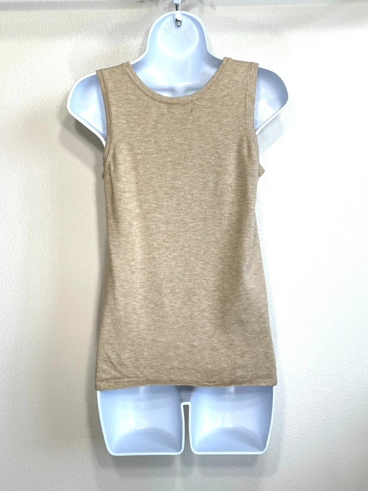 Nuevo con etiquetas Suéter Tejido Estado del Día XS 100180150MS Cacahuete Tostado Foto 3 de 4