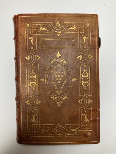 Balzac: "About Catherine De Medici" Ornate Leather Fine Binding by A. Genova