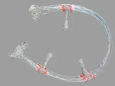 25pcs/pack IMPERFACT 3drop High Low rigs porgy fishing 3arm wire leader