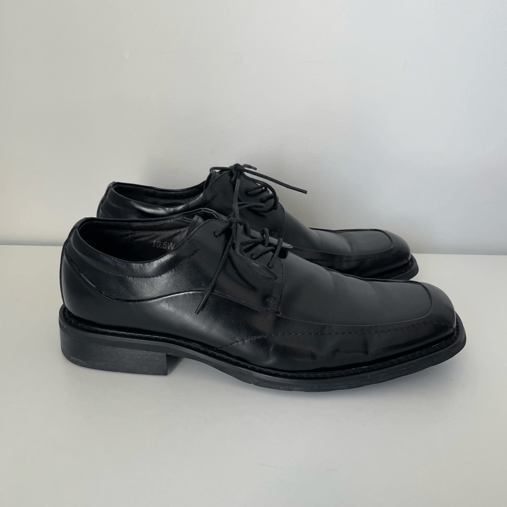 Florsheim Mens Oxford Dress Shoes Square Toe Size 10.5 Wide  display picture 3