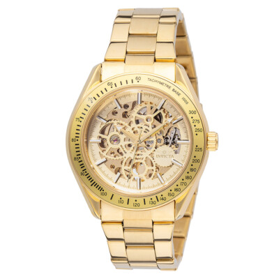 with box and papers Invicta Objet D Art Automatic Mens Watch w Skeleton  G2U