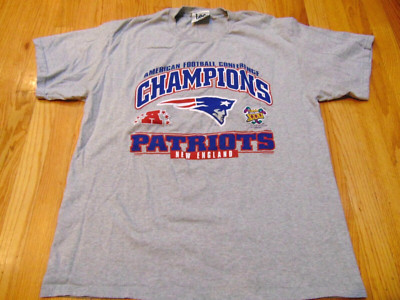 VINTAGE 90'S 1997 NFL NEW ENGLAND PATRIOTS SUPERBOWL XXXI T-SHIRT SIZE L
