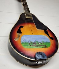 1970s Greco M-10 A-style Vintage Mandolin Sunburst For Repair