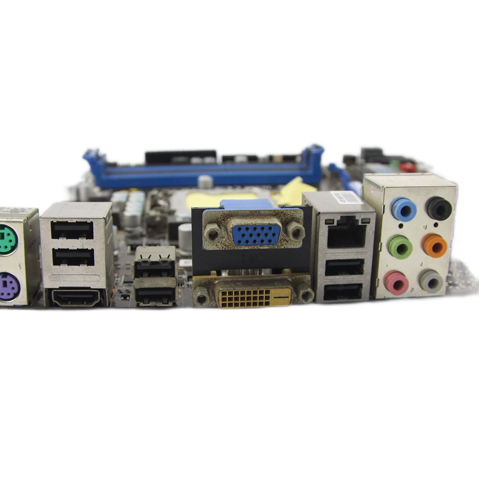 Used Motherboard For MSI H55M-E33 DDR3 16GB LGA 1156 Micro ATX - Image 3 of 4