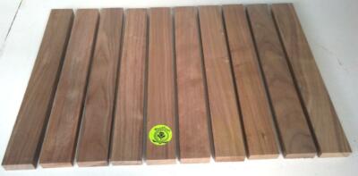 30 Pack 3/4'' x 2'' x 16'' BLACK WALNUT DIY Cutting Boards Charcuterie Furniture