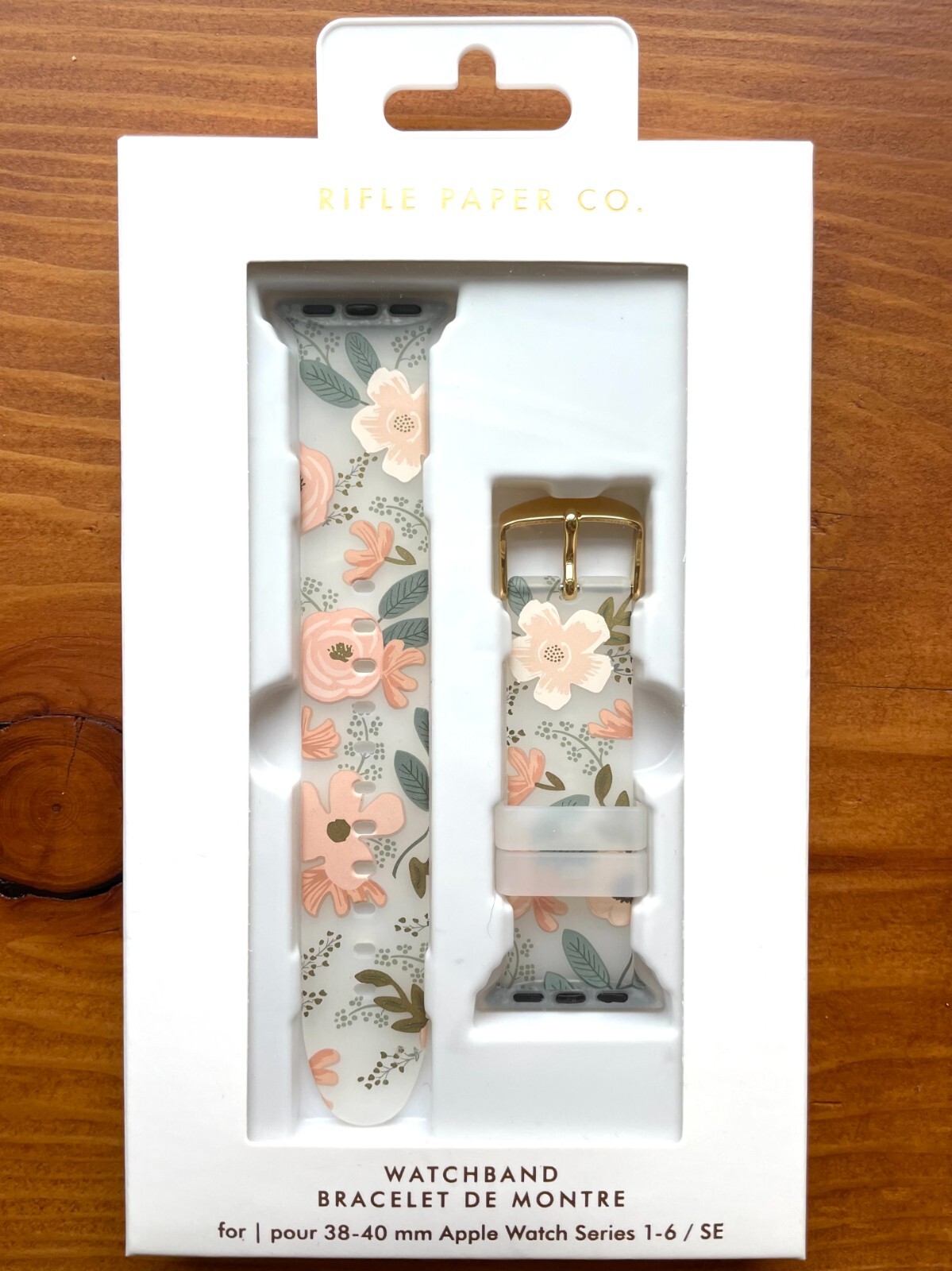 rifle paper co wildflowers apple watch band. 38-40mm. Apple watch ...