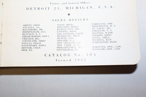 Vintage Cogsdill Twist Drill Company Detroit Michigan MI Illustrated 1944 - Picture 6 of 9