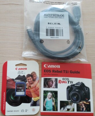 Canon EOS Rebel T1i DSLR Camera Kit with 2 Lenses, Canon Camera