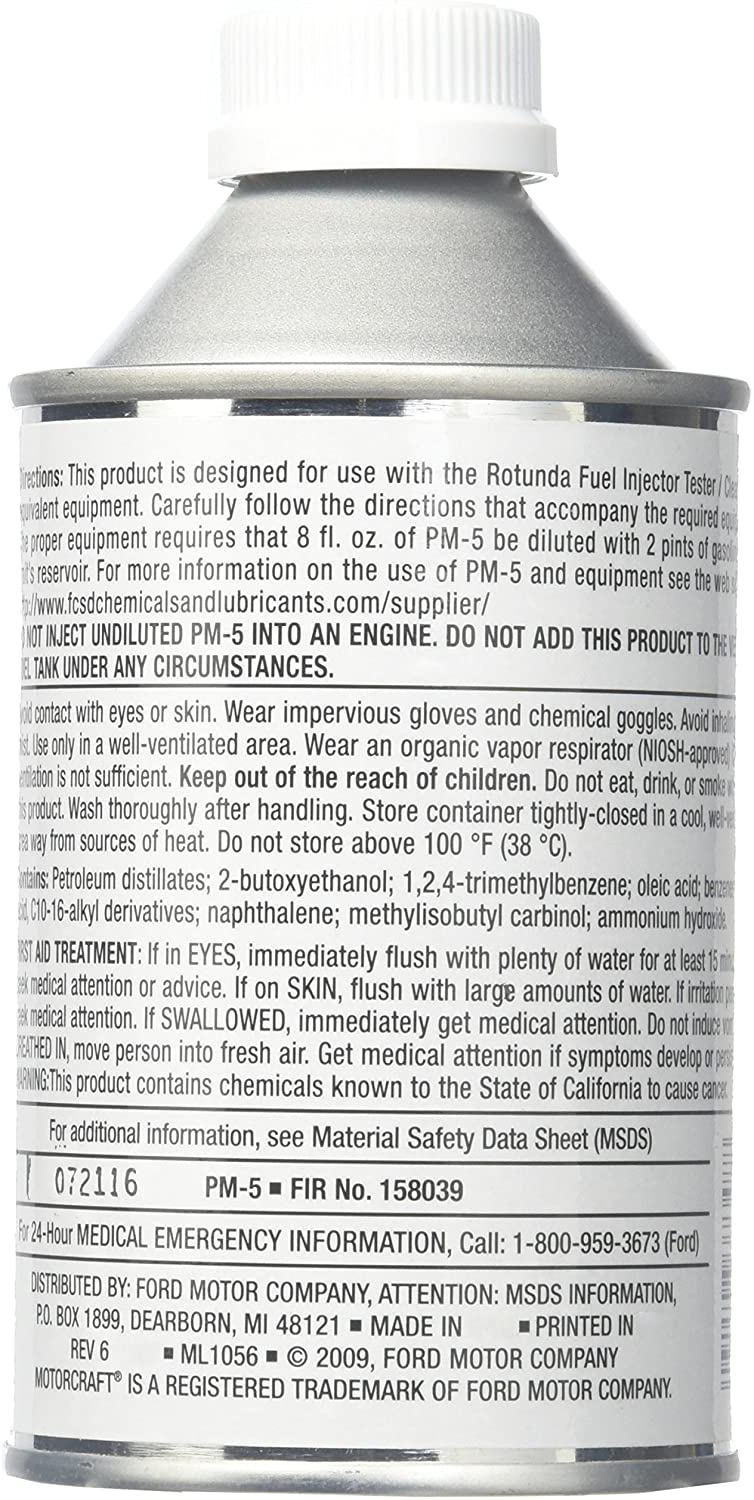 Motorcraft PM5 Fuel Injector Cleaner eBay