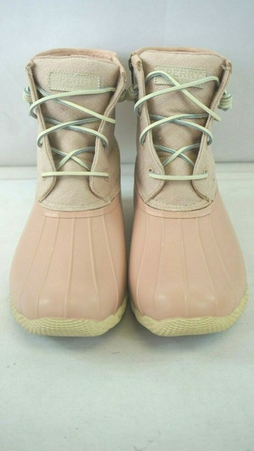 diamond weave saltwater bootie