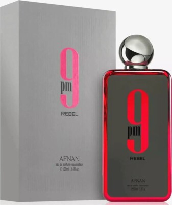 Afnan 9 PM Rebel Unisex Eau de Parfum Spray - 100ml, Limited Stock