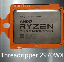 AMD Ryzen Threadripper 2970wx 24 core str4 CPU processor with 3.00ghz processor
