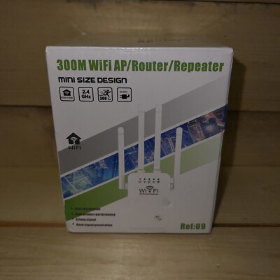 WiFi Range Extender Internet Booster router Wireless Signal Repeater ...