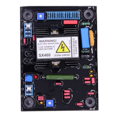 SX460-A Automatic Voltage Regulator Generator Board Soft Glue Red Capacitors ot2