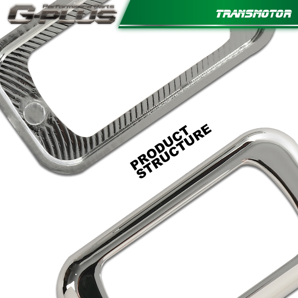 Fit For Peterbilt Freightliner Kenworth 3pcs Rocker Switch Trim Bezel Chrome - Foto 8