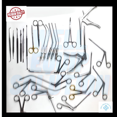 Endoscopic Sinus Fess Instruments Set, ENT Surgical Stainless steel Instruments