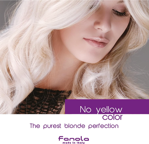 Fanola No Yellow Shampoo Purple Shampoo Toner For Blond Hair 1000 ml, NEW UK! - Picture 5 of 8