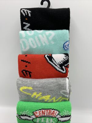 Friends Socks Set for Teens and Adults - Friends TV Show Merchandise Includes 3 Comfy Pairs of Ankle Socks Plus More | Women Socks Size 4-10