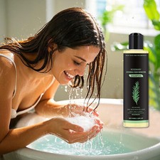 Champú orgánico para el crecimiento del cabello de romero para hombres mujeres engrosamiento natural del cabello