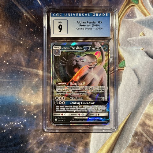 Alolan Persian-GX graded CGC 9 for sale on eBay