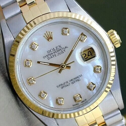 All white rolex sale