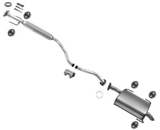 Resonator Muffler Exhaust Pipe System For Nissan Cube 2009-2014