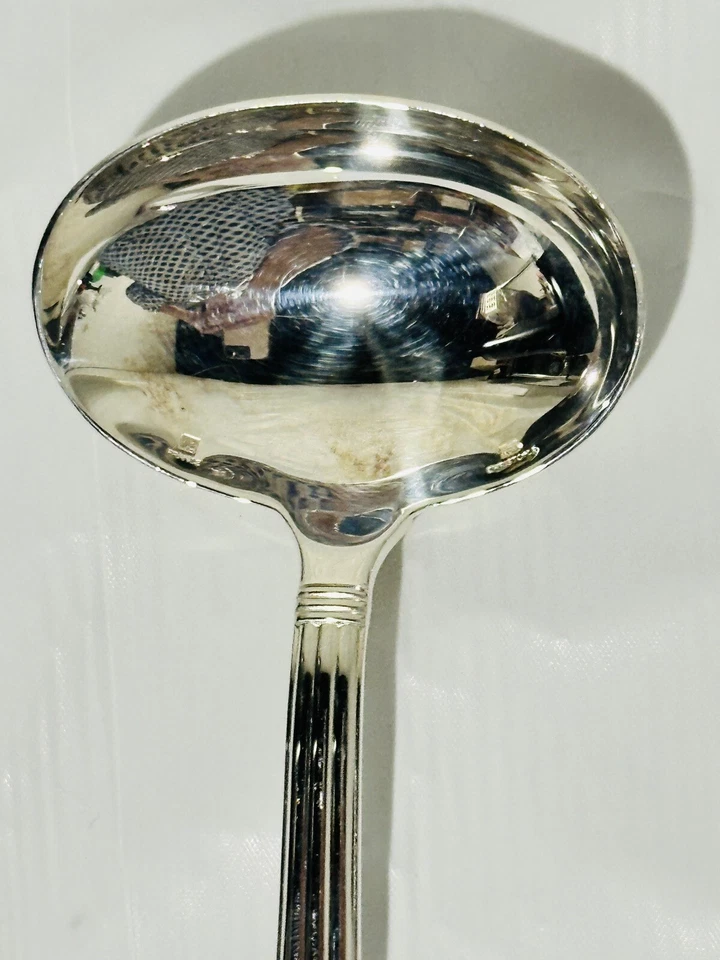 "Cucharón de salsa Christofle Aria de 7"" plateado macizo*" Foto 4 de 4