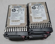 Lot of 10 HP 900GB 10K RPM 2.5" SAS Hard Drive HDD-EG0900FCVBL