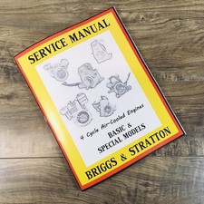 Briggs Stratton Nr2 Nr6 Npri.6 Npr6 Engine Service Shop Overhaul Repair Manual