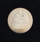 1859 Seated Liberty Half Dollar