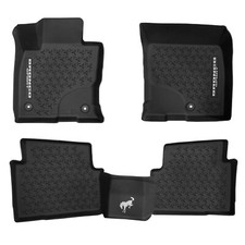New Oem 21-24 Ford Bronco Sport Rubber Contour Floor Mat Set Black-carpet Floors