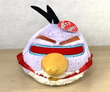 Angry Birds Chuck Lazer Bird Rovio 5” Space Purple Cyclops Plush Stuffed Toy