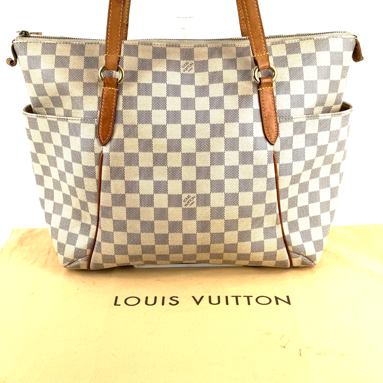 Louis Vuitton Totally MM Monogram Shoulder Tote Bag Authentic 0726
