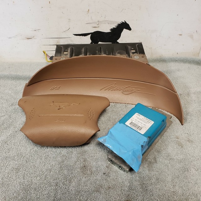 Airbags Air Bags & Module Ford Mustang GT 9498 Driver Passenger Tan eBay