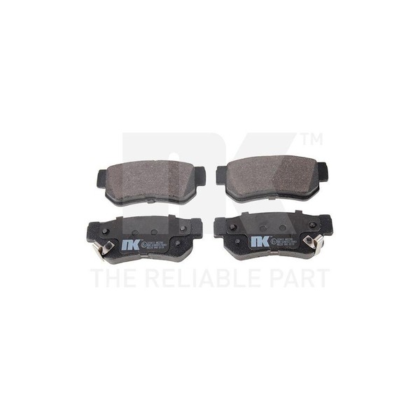 Bremsbelagsatz, Scheibenbremse NK 223411 FüR Hyundai Kia, Hinterachse-image