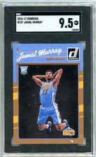 2016/17 Donruss Jamal Murray Graded Rookie Card #157 SGC 9.5. rookie card picture