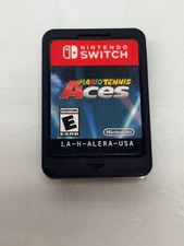 Nintendo Switch  Mario Tennis Aces Video Game Only