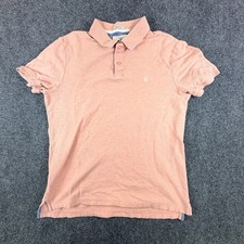 Penguin By Munsingwear Polo Shirt Mens M Coral Almond Cotton Classic Fit Golf