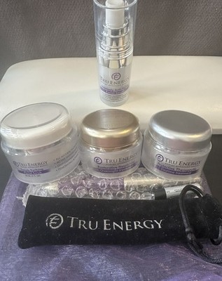 Tru Energy skin care 5 Products All Sealed Sonic Energy Wand Day And Night Cream