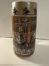 Vintage Budweiser National Historical Landmark Series "A" Brew House Stein