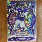 2025 Panini Phoenix Football Silver Winter Justin Jefferson #135