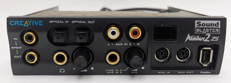 Creative Sound Blaster Audigy 2 ZS SB0350 7.1 PCI Sound Card w/ SB0250 I/O Hub - Image 4 of 4