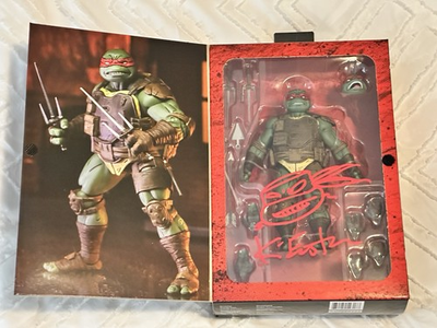 #ad TMNT Ultimate Last Ronin Ultimate RAPHAEL w Stunning Autograph Remarque amp; COA $225.00