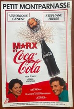 Theaterplakat Petit Montparnasse Marx Und Coca-Cola Stephane Freiss 40x60 1986