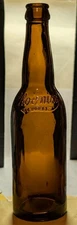 1920 Phoenix beer Buffalo New York amber bottle