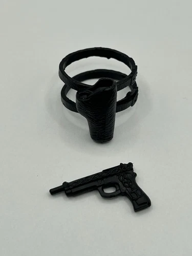 GIJoe Classified Series Shipwreck Pistol & Leg Holster  Fodder 1/12 Scale